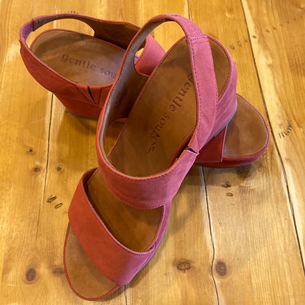 Gentle Souls from Garnet Hill.  Gently loved sandals have barely been worn.